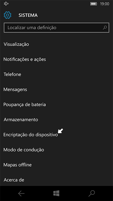Encriptar Windows Phone