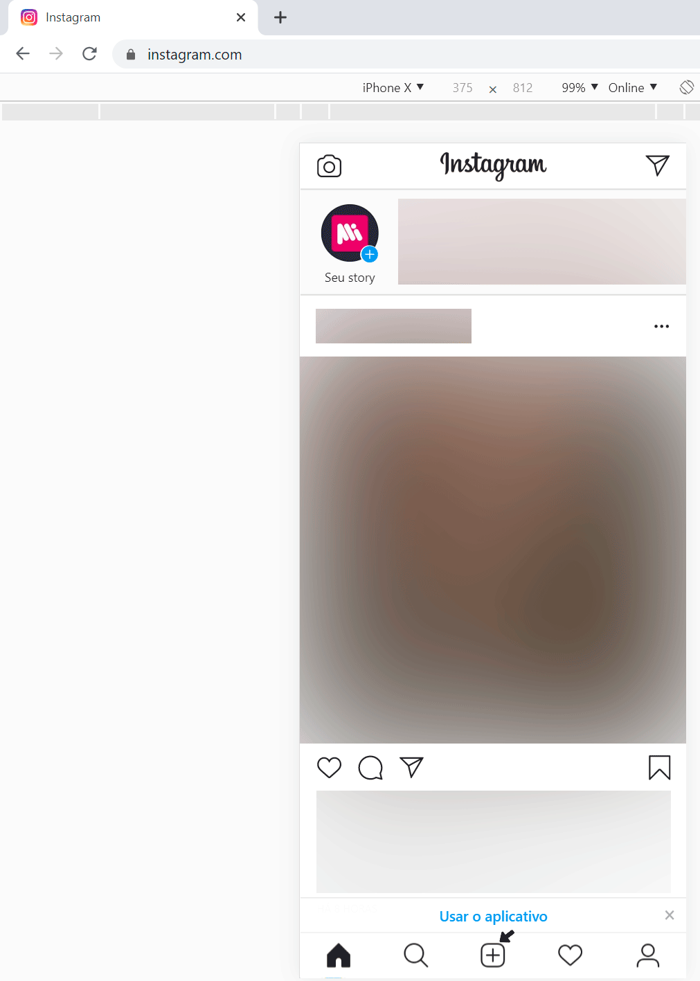 Instagram no PC